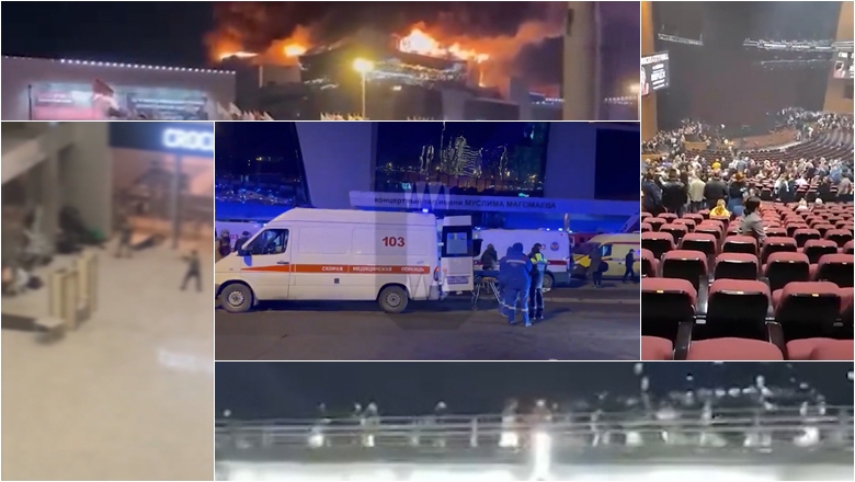 Sulmi në Moskë, kronologjia e masakrës përmes pamjeve